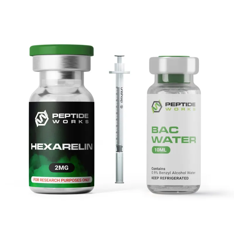 Buy Hexarelin Peptide Vial 2mg Kit from Peptide Works