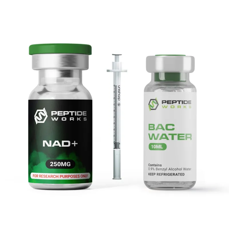 NAD+ Vial 250mg Kit from Peptide Works