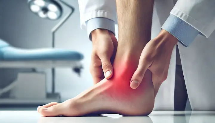 BPC-157 Peptide Therapy research focus on tendon repair and ankle tissue regeneration