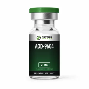 AOD-9604 peptide 2mg research vial