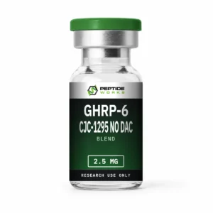 GHRP-6 CJC-1295 No DAC peptide 2.5mg research vial
