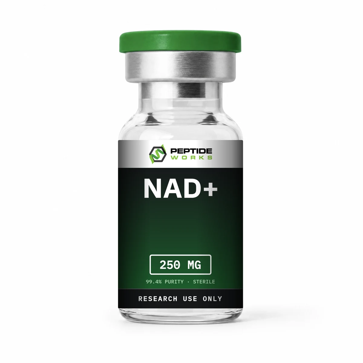 NAD+ peptide 250mg research vial