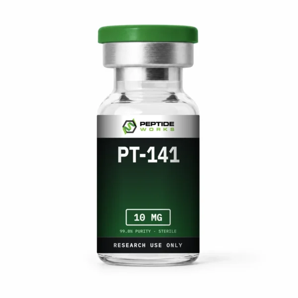 PT-141 peptide 10mg research vial