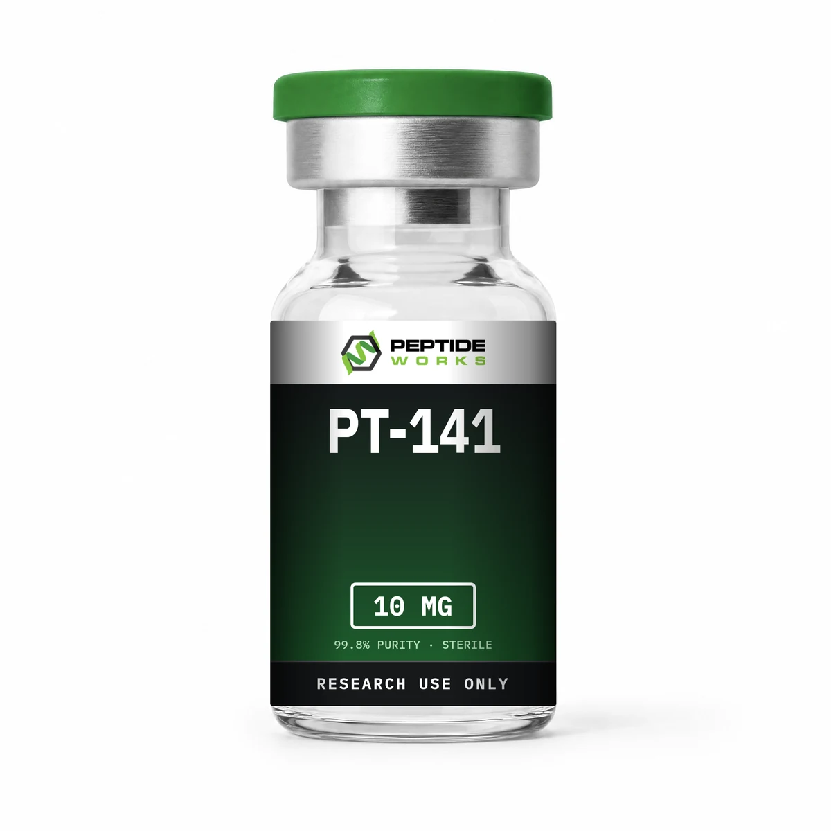 PT-141 peptide 10mg research vial